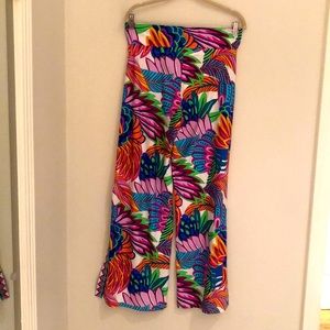Trina Turk Swim & Spa Collection Paradise Plume Pant. Size S. NWT
